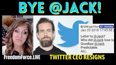 Bye @Jack Twitter CEO Resigns! Q posts 11-30-21