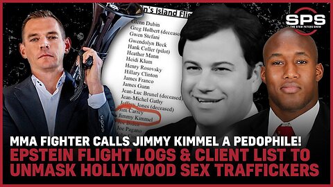 Jimmy Kimmel A PEDOPHILE! Epstein FLIGHT LOGS & Client List To UNMASK HOLLYWOOD SEX TRAFFICKERS