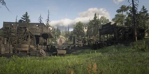 The abandoned towns of RDR2