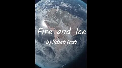 Fire and Ice by Robert Frost #shorts