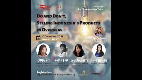 Do and Don't Selling Indonesia Products Overseas