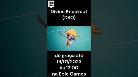 Divine Knockout (DKO) -TEMPO LIMITADO - jogo Gratuito na Epic Games #shorts