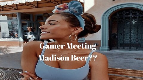 Gamer Meeting Madison Beer?? #shorts