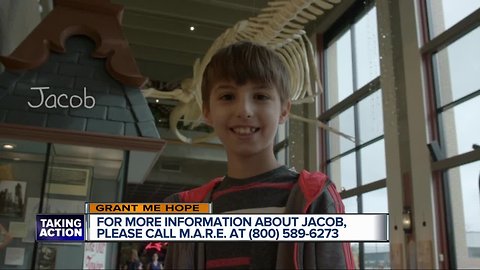Grant Me Hope: Jacob enjoys board games, fishing, and telling jokes