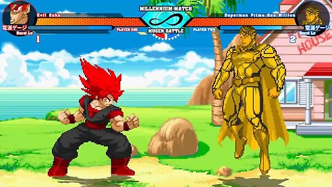 Evil Goku vs. Superman Prime One Million | DEATH BATTLE!