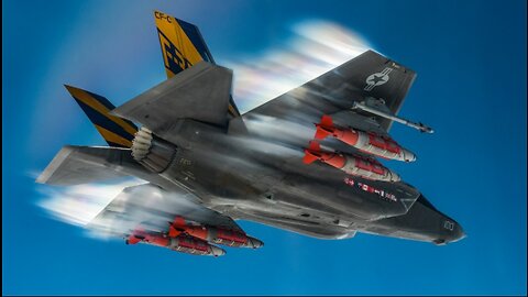$1 Billion Worth of US F-35s, Take off Simultaneously at Full Throttle