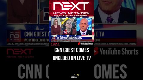 CNN Guest Comes UNGLUED On Live TV #shorts