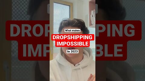 What makes DROPSHIPPING IMPOSSIBLE in 2023 - Oliver Phillips - full video on BTM Agency live now!