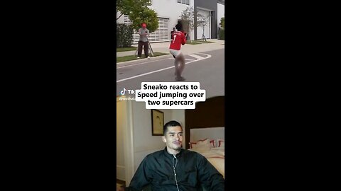 Sneako’s Jaw-Dropping Reaction to Speed Jumping Over 2 Supercars - Must Watch!