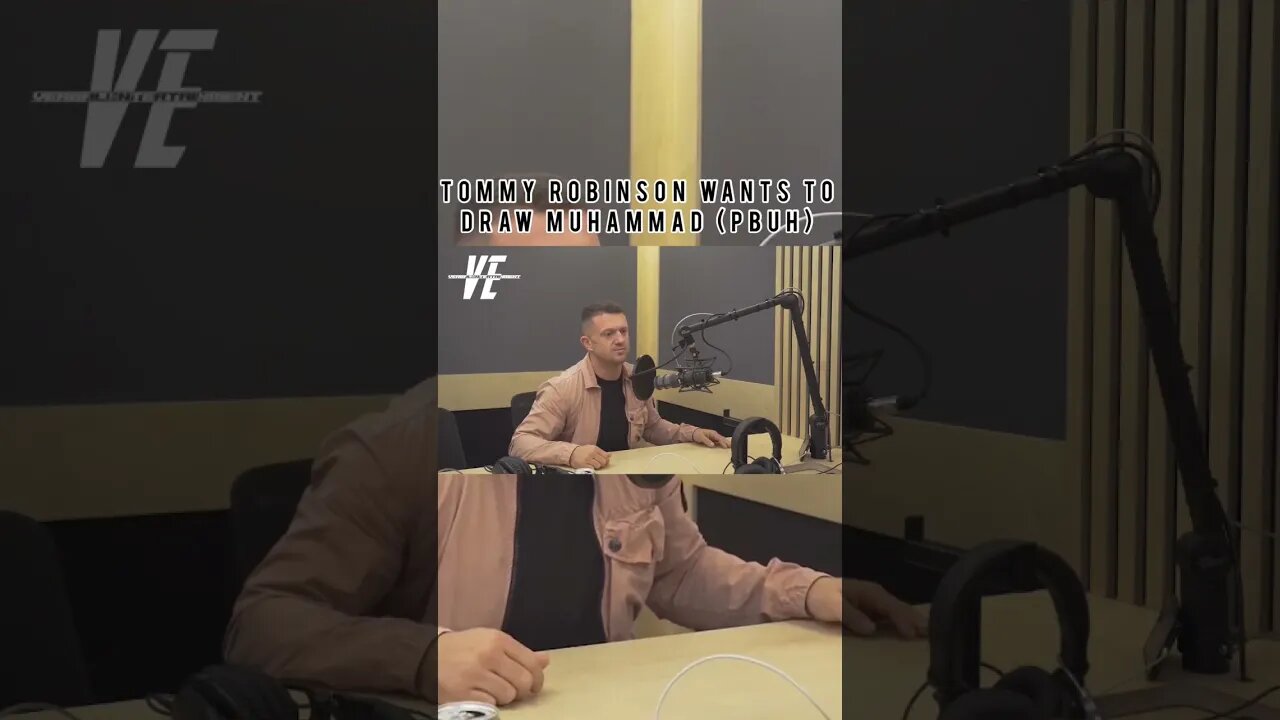 Tommy Robinson Wants to Draw Muhammad
