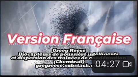 Greg Reese : Chemtrails, Poussière Intelligente Et Biocapteurs VF