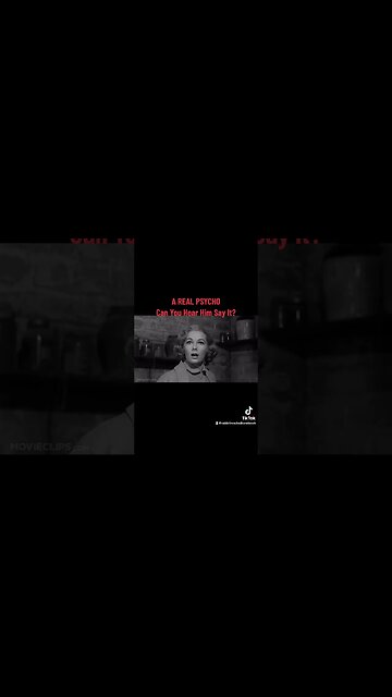 I’m Norma Bates|Psycho (1960) Clip #watch #rabbitinredradionetwork