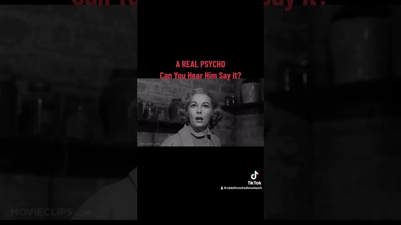 I’m Norma Bates|Psycho (1960) Clip #watch #rabbitinredradionetwork