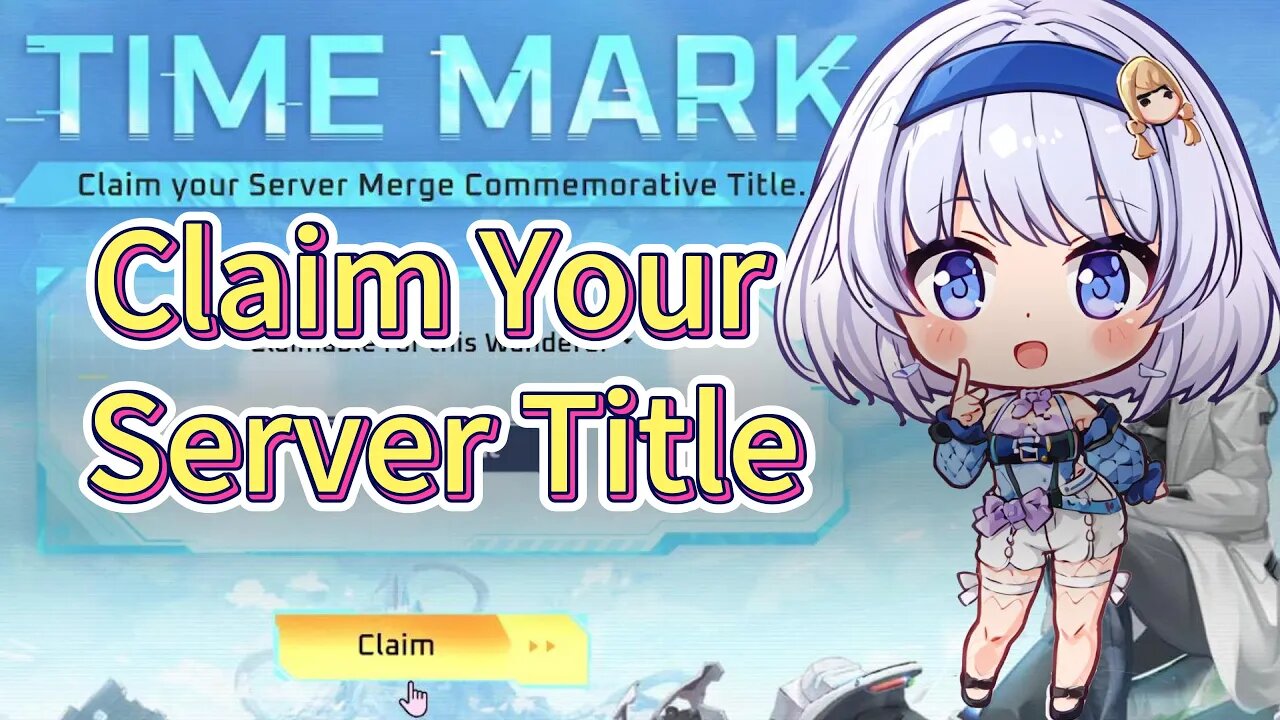 Claim Your Original Server Commemorative Title 💝 Tower of Fantasy 幻塔