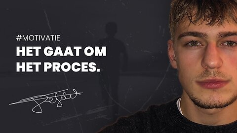 Het gaat om het PROCES | Motivatie met Thom J. Défilet
