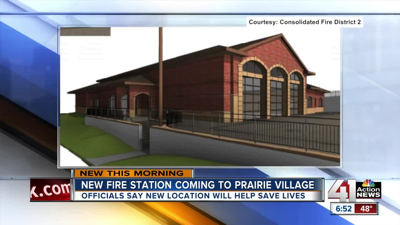 New fire stations under construction in Consolidated Fire District No. 2, Shawnee and KCMO