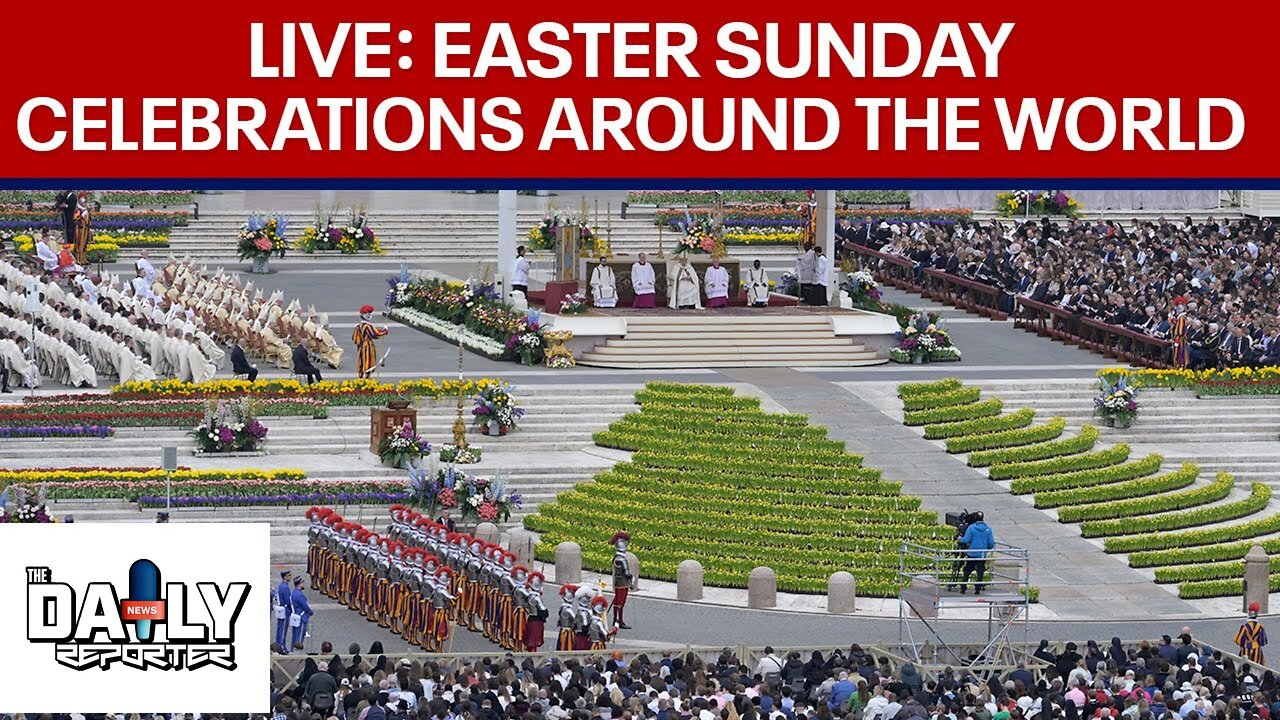 🔴LIVE: Easter Sunday 2024: Celebrations around the globe
