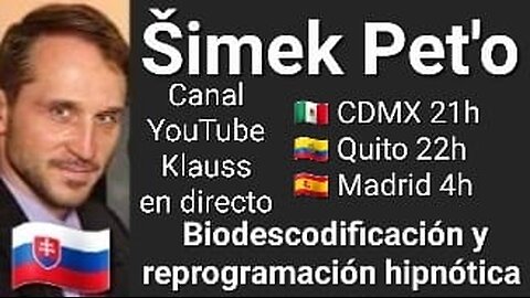 Biodescodificación y reprogramación hipnótica // Šimek Peťo 🇸🇰 @arcturus4122 (5-1-24)