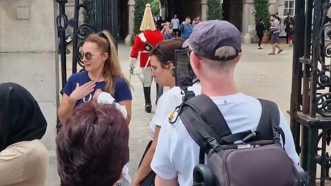 She did not expect him to say it to her #thekingsguard