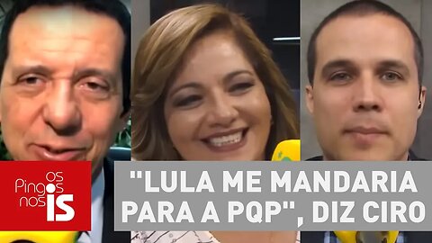 Debate: "Lula me mandaria para a PQP", diz Ciro sobre indulto