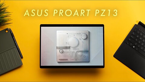 ASUS ProArt PZ13 - The Surface Pro Competition! // Snapdragon X Plus