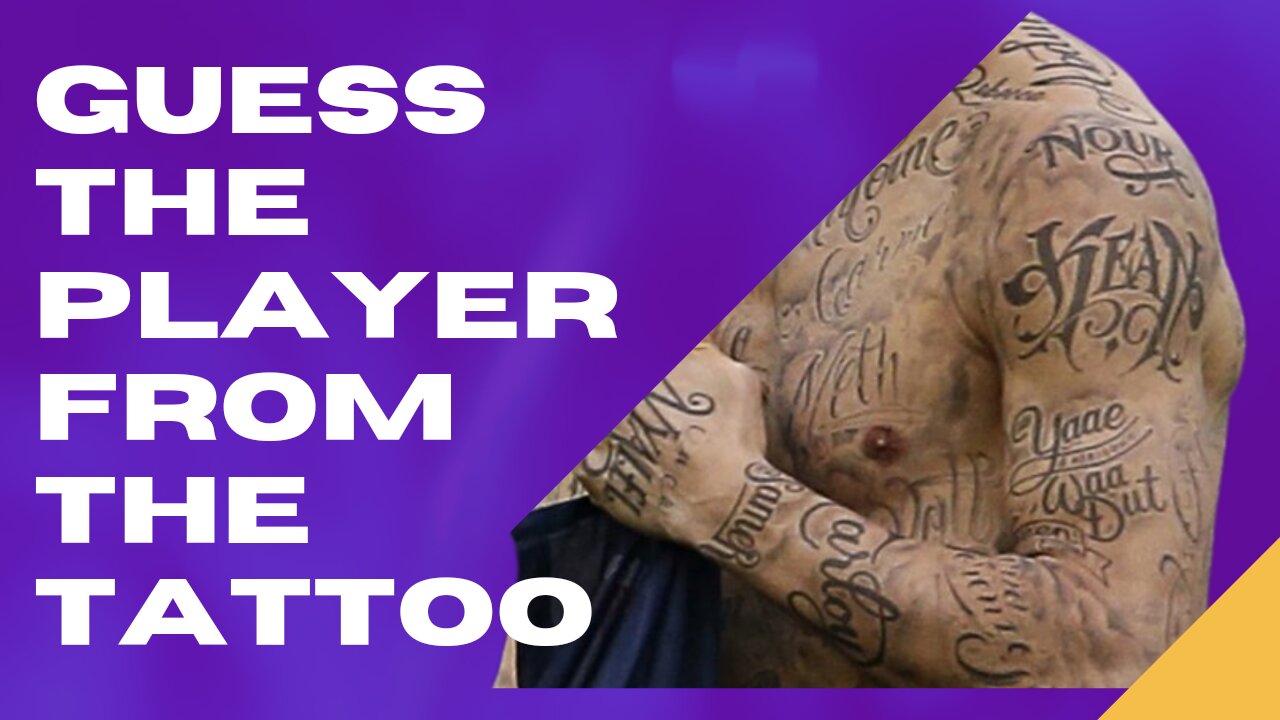 A tough challenge in the football test Guess the names of the players from their tattoos