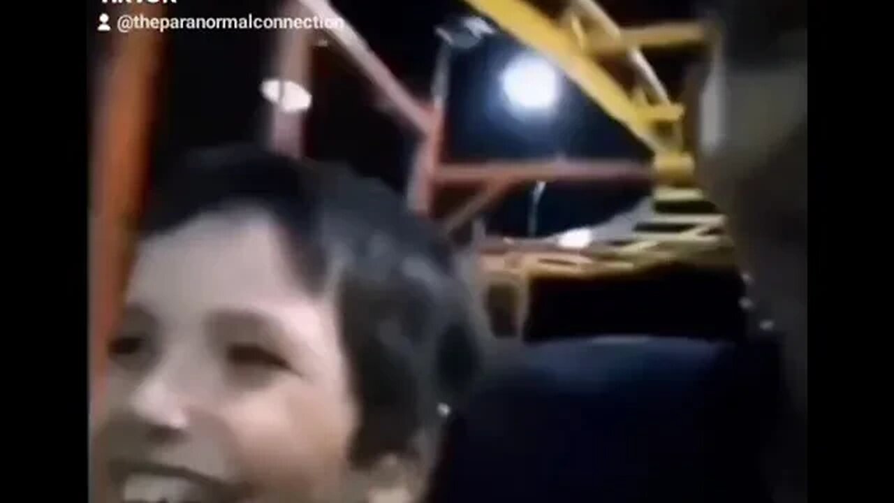 The stranger behind us.