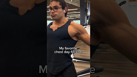 I Always End My Chest Workout With This Exercise #gigachad #chestworkout #shorts