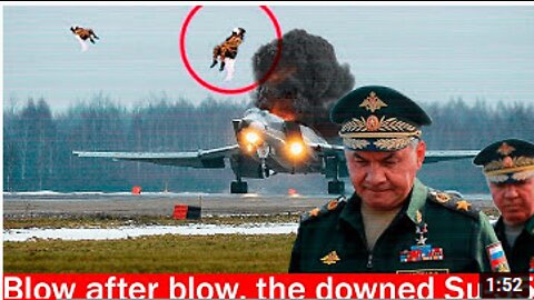 15 minutes ago! Вlоw аftеr blоw, shоt dоwn right in thе skу - thе rосkеt tоrе араrt thе Su-35.