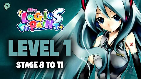 Hatsune Miku Logic Paint S / Stage 8 to 11 - Level 1