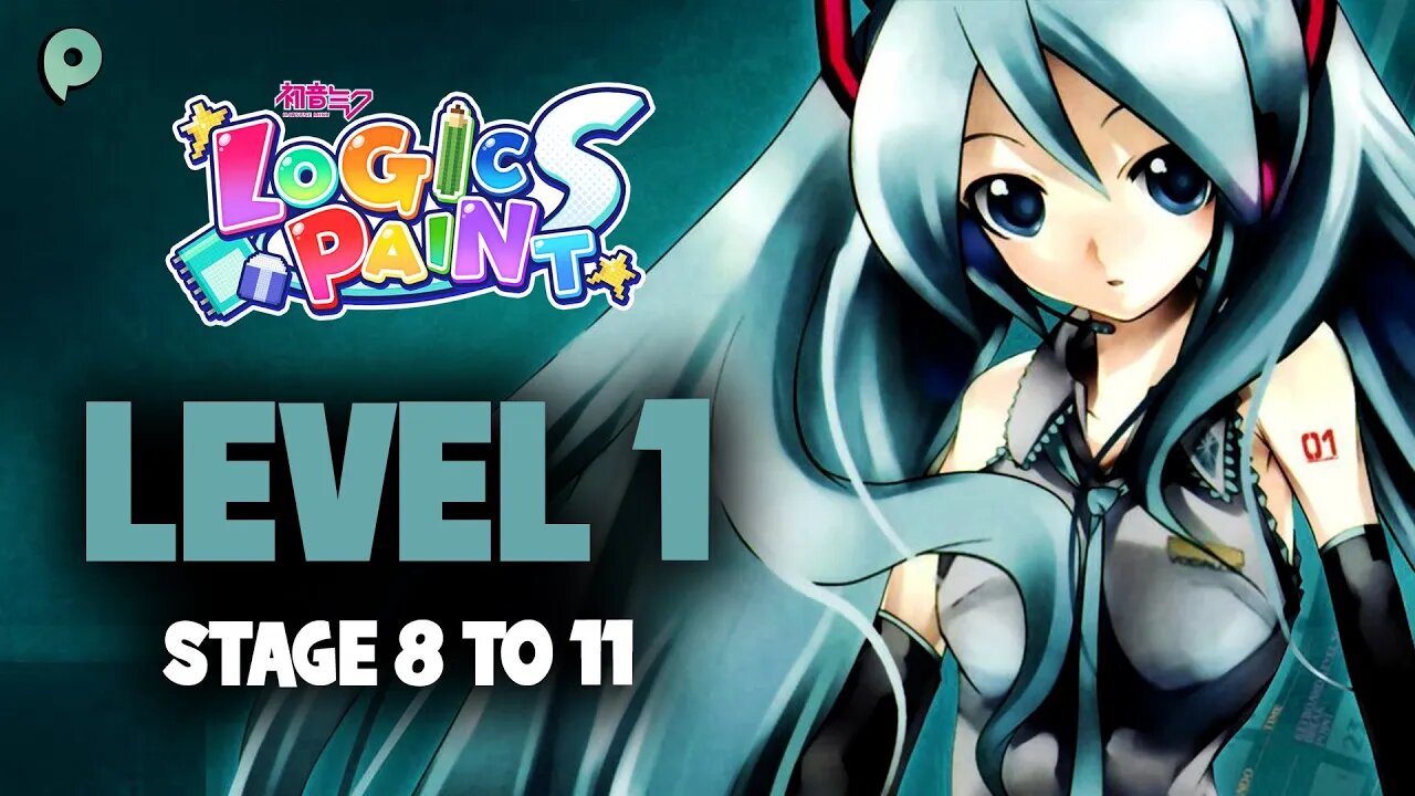 Hatsune Miku Logic Paint S / Stage 8 to 11 - Level 1