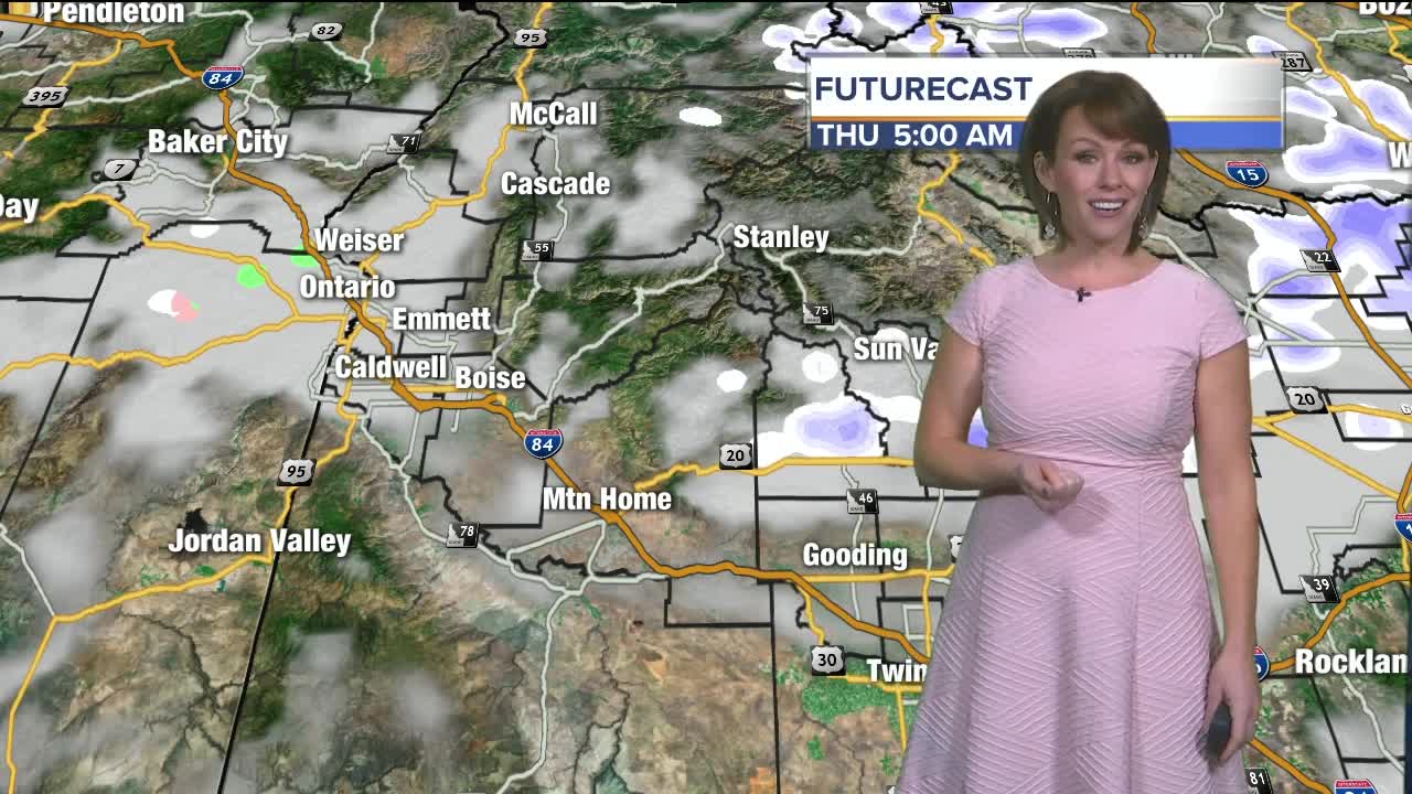 Dense fog returns Thursday morning with rain and snow on tap for the evening