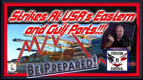 Workers Are Striking At All of the USA Eastern and Gulf Ports!