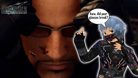 Cloud Breaks Reno's Glasses | Final Fantasy 7 Remake