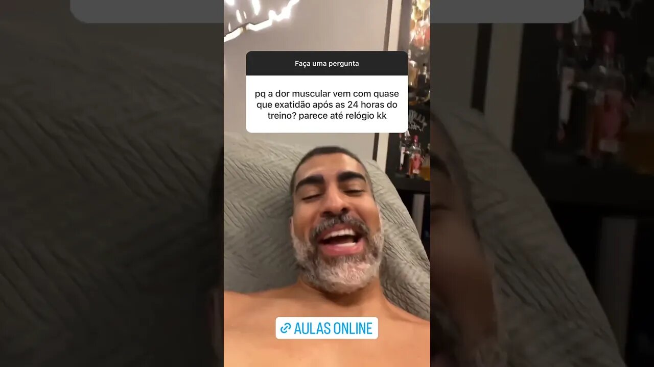 Porque a dor muscular aparece após 24 horas