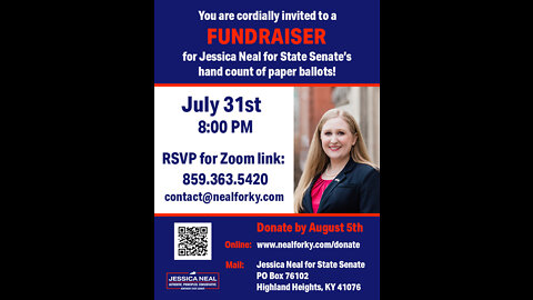 Jessica Neal for State Senate needs our help!!