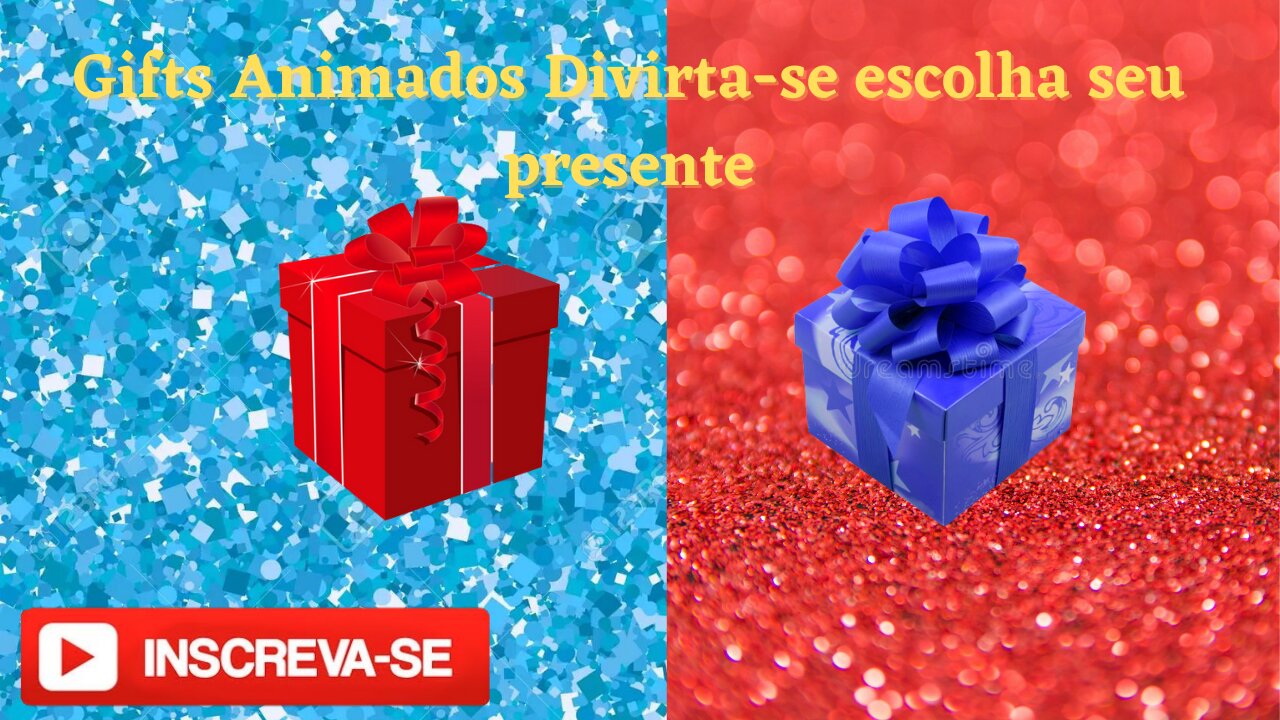 Gifts Animados Divirta-se escolha seu presente