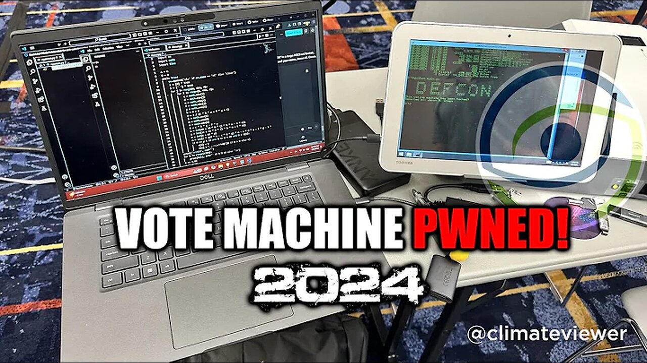Hack the Vote! Digital Election Rigging 2024. Compromised By Design ClimateViewer 9-27-2024