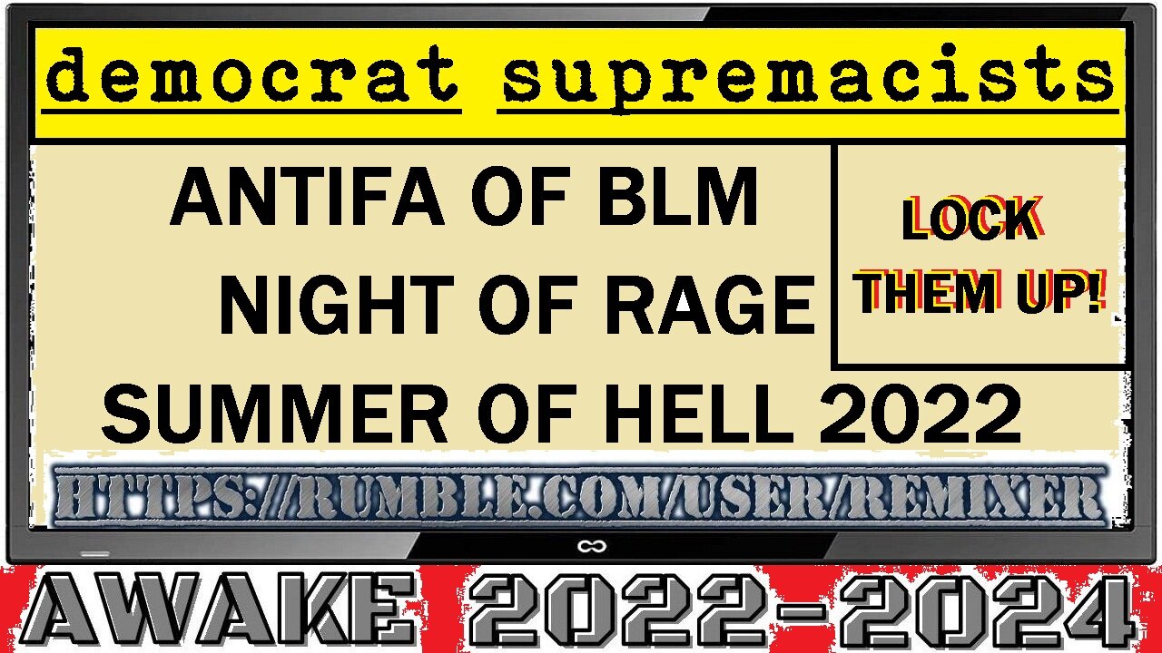 democrat supremacists LOCK THEM UP!