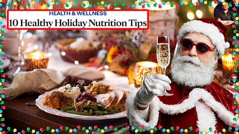 10 Healthy Tips to Stay on Your Fitness Track This Christmas!