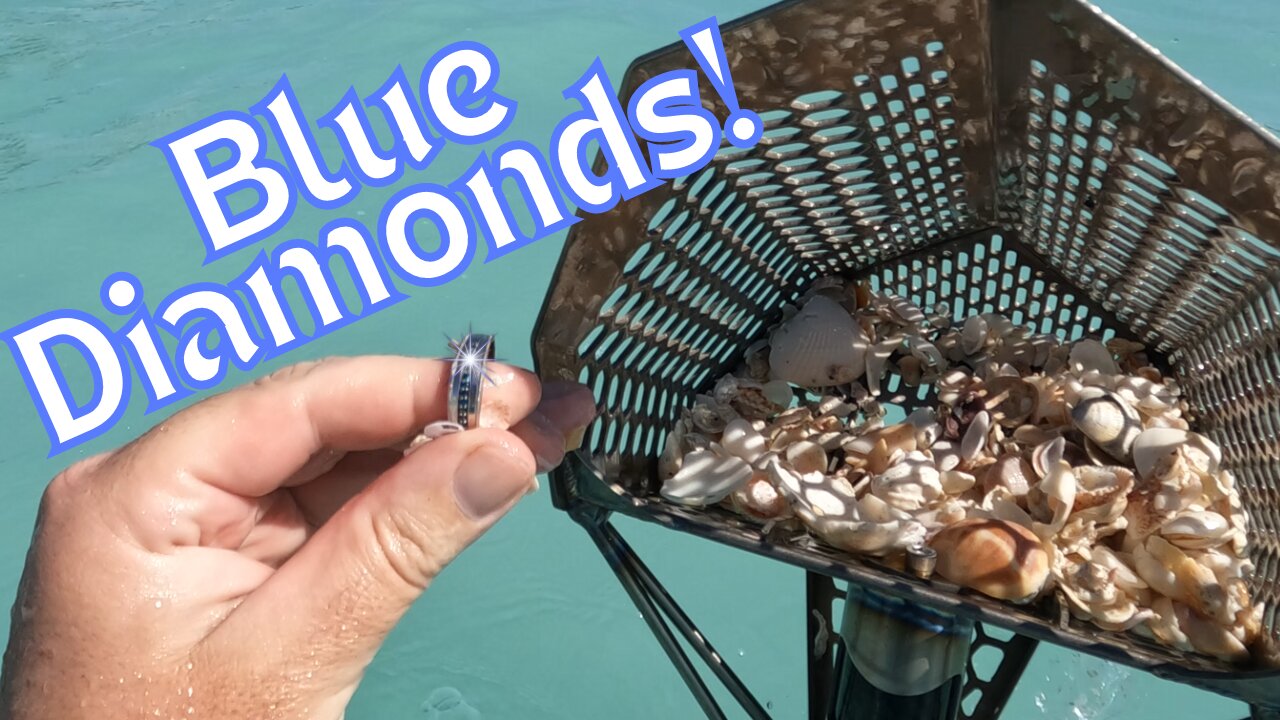 I Found a Ring LOADED With Blue Diamonds!