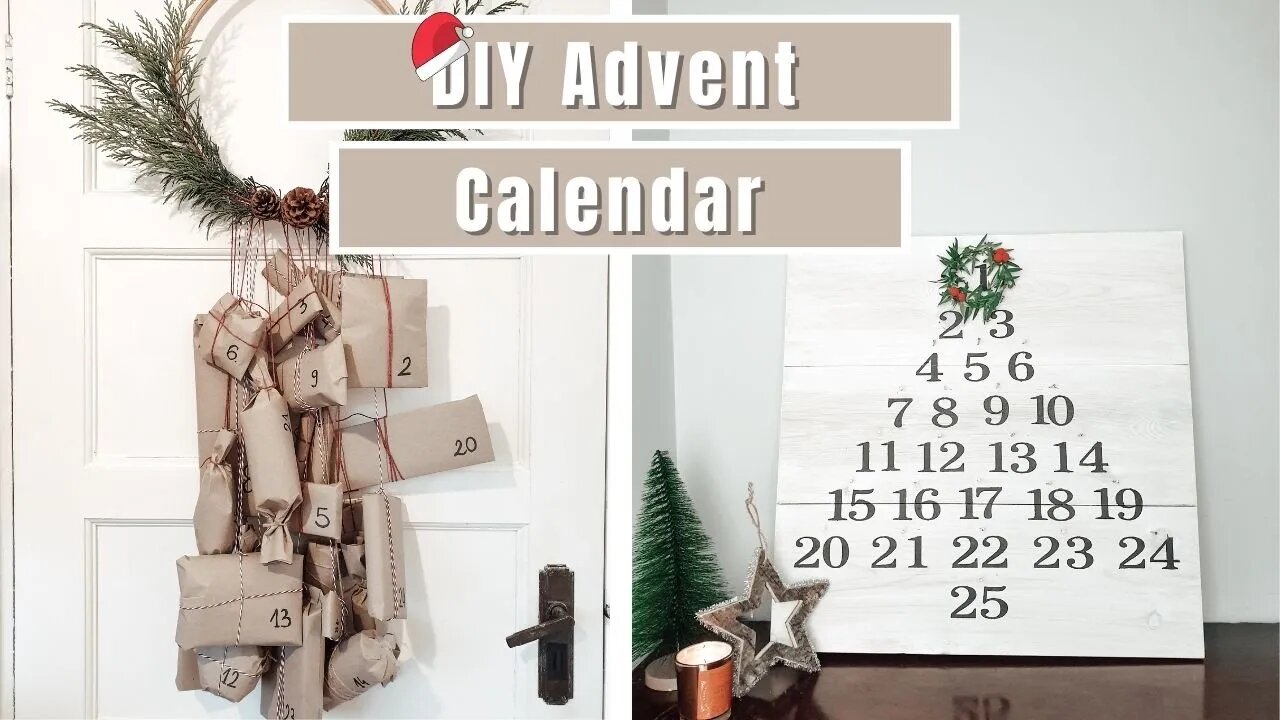 DIY Christmas Advent Calendar | How to Make Your Own Advent Calendar for Christmas 2020 | Decor Idea