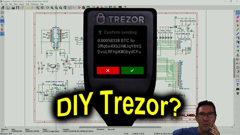 EEVblog #1374 - DIY Trezor Crypto Hardware Wallet - Part 1
