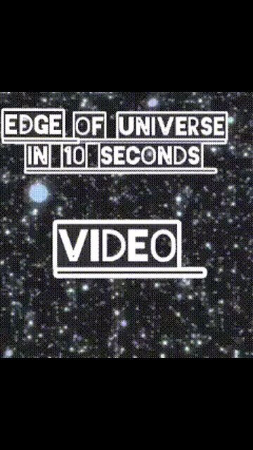 edge of the universe