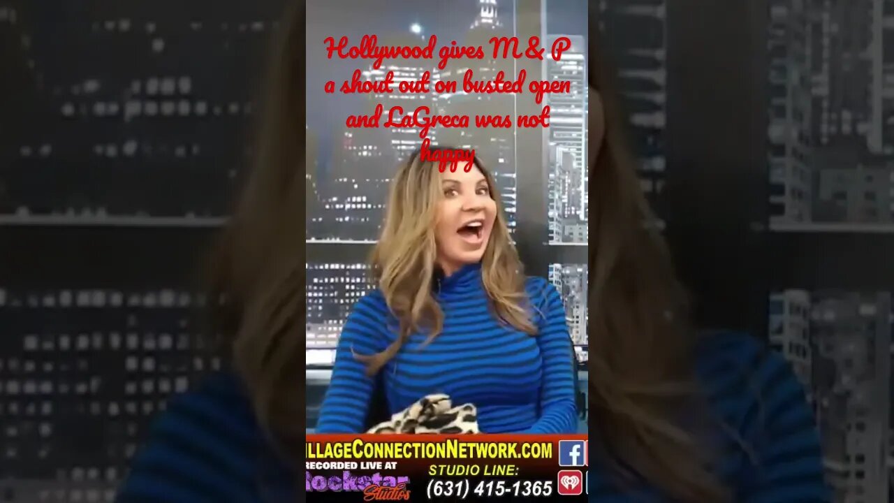 Hollywood gives a shout out to M & P and LaGreca was not happy