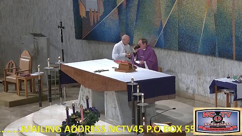 NCTV45 CATHOLIC MASS HOLY SPIRIT PARISH (ST VITUS) 9:00 AM MONDAY DEC 4 2023