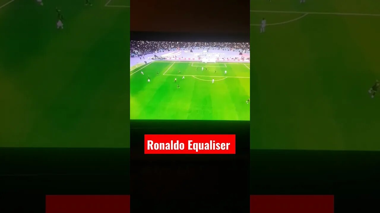 Cristiano Ronaldo Equalizer Al-nassr Vs PSG #cr7