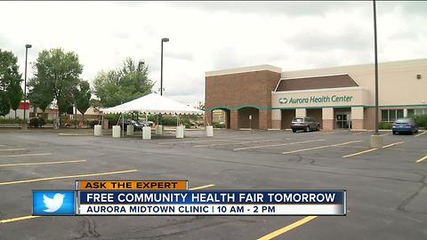 Ask the Expert: Aurora Free Community Health Fair