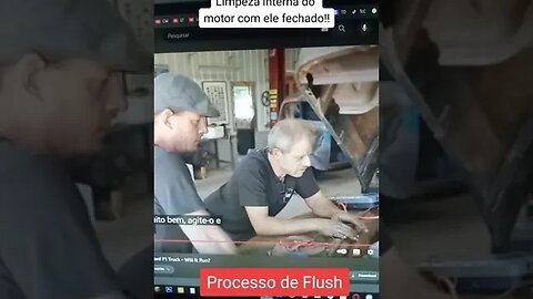 Limpeza interna do motor - PROCESSO FLUSH