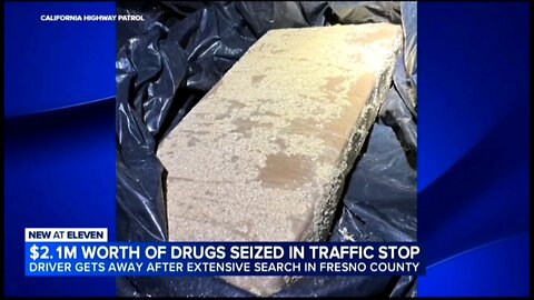Drug Trafficker Escapes Unidentified After CHP Traffic Stop Attempt